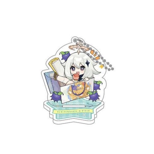 Mihoyo Genshin Impact Genshin Fes 2021 Acrylic Figure & keychain Paimon 9cm Mihoyo Genshin Impact Genshin Fes 2021 Acrylic Figure & keychain Paimon 9cm
