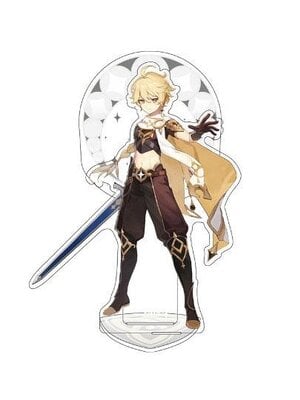 Mihoyo Genshin Impact Traveler Theme Series Aether Acrylic Figure 14cm