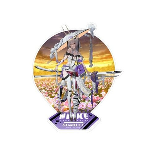 Sakami Merchandise Nikke Goddess of Victory Scarlet Acrylic Figure Diorama Sakami Merchandise Nikke Goddess of Victory Scarlet Acrylic Figure Diorama