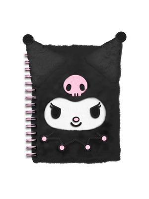 Paladone Hello Kitty Kuromi A5 Fluffy Notebook
