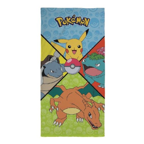 Cerda Pokemon Premium Beach Towel Starter Pokemon 70x140cm Cerda Pokemon Premium Beach Towel Starter Pokemon 70x140cm
