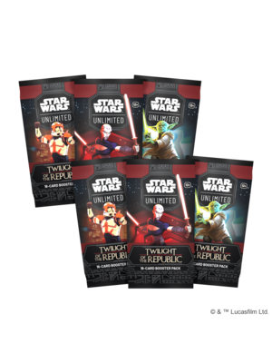Fantasy Flight Games Star Wars Unlimited TCG Twilight of The Republic Booster