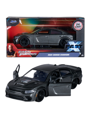 Jada Toys The Fast and The Furious Die-Cast Car 2021 Dodge Charger 1:24