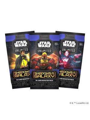 Fantasy Flight Games STar Wars Unlimited TCG Shadows of The Galaxy Booster