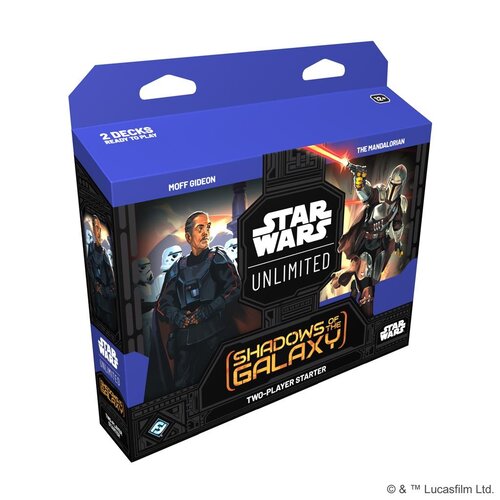 Fantasy Flight Games Star Wars Unlimited TCG Shadows of The Galaxy Two Player Starter Deck Fantasy Flight Games Star Wars Unlimited TCG Shadows of The Galaxy Two Player Starter Deck