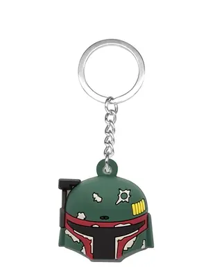 Monogram Star Wars Bobba Fett Icon Ball Keychain