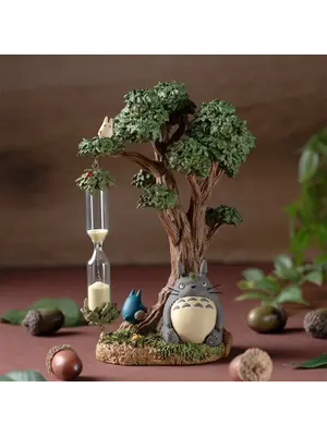 Benelic Ghibli My Neighbour Totoro Camphrier& Totoro Diorama Sand Timer 16cm