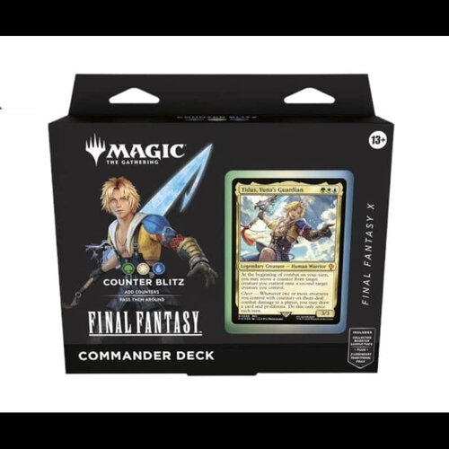 Wizards of The Coast Magic The Gathering MTG TCG Final Fantasy Commander Deck