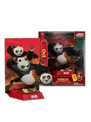 Mc Farlane Kung Fu Panda PO Statue Movie Maniacs 17cm