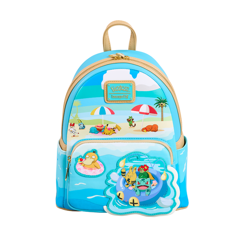 Loungefly Pokemon Pool Party Mini Backpack Loungefly