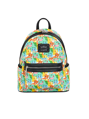 Loungefly Pokemon Pikachu and Starters Mini Backpack Loungefly