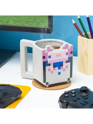 Paladone Minecraft Axolotl Shaped Mug