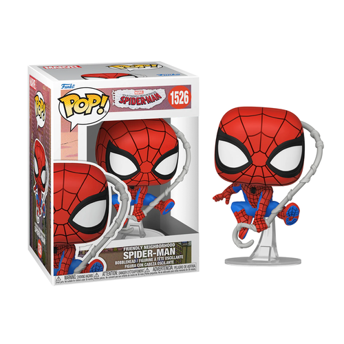 Funko Funko POP! Marvel Spider-Man 1526 Friendly Neighbourhood Spider-Man Funko Funko POP! Marvel Spider-Man 1526 Friendly Neighbourhood Spider-Man