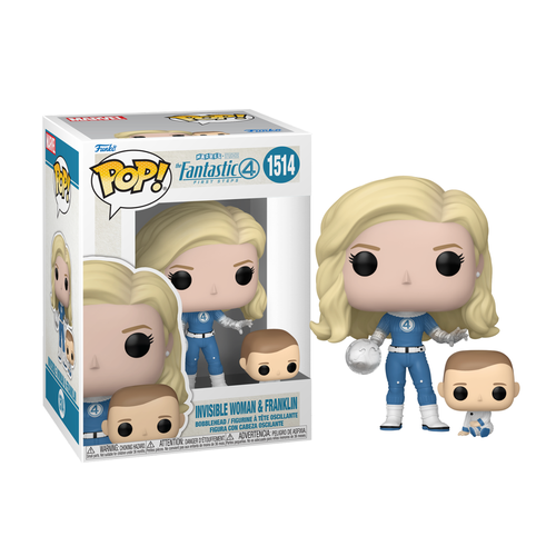 Funko Funko POP! Marvel Fantastic Four 1514 Invisible Woman & Franklin Funko Funko POP! Marvel Fantastic Four 1514 Invisible Woman & Franklin