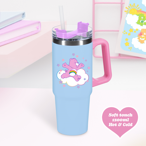 Paladone Care Bears Travel Mug XL 1200ml With Straw