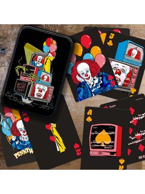 Paladone IT Pennywise Playing Cards in a Tin