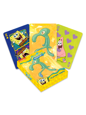 Aquarius Spongebob Bold and Brash Playing Cards