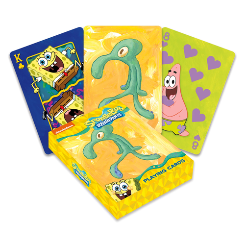 Aquarius Spongebob Bold and Brash Playing Cards Aquarius Spongebob Bold and Brash Playing Cards