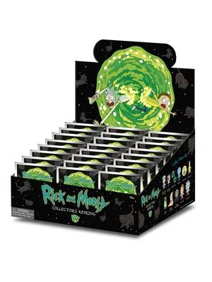 Monogram Rick & Morty Series 2 3D Foam Bag Clip Keychain Mystery Bag