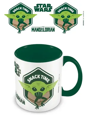 Pyramid Star Wars Mandalorian Colored Inner Mug Snack Time