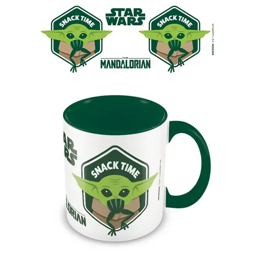 Pyramid Star Wars Mandalorian Colored Inner Mug Snack Time