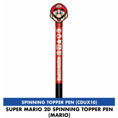 Pyramid Super Mario 2D Mario Spinning Topper Pen Pyramid Super Mario 2D Mario Spinning Topper Pen