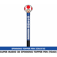 Super Mario Toad 2D Spinning Topper Pen