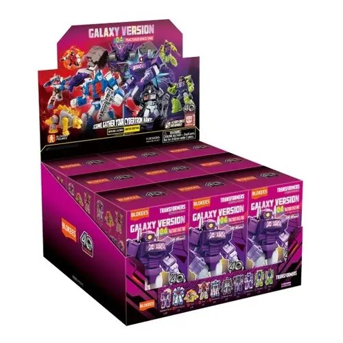 Blokees Transformers Galaxy version 04 Model Kit Mystery Box Blokees