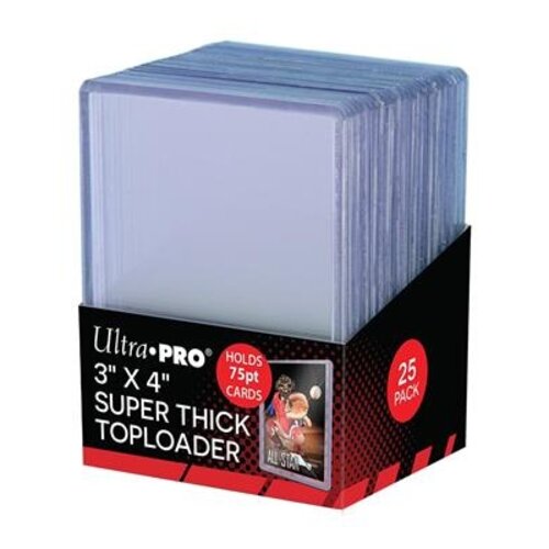 Ultra Pro Ultra Pro Super Thick Toploader 75PT TCg Ultra Pro Ultra Pro Super Thick Toploader 75PT TCg