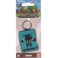 Minecraft Buffalo Rubber Keychain