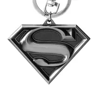 DC Comics Superman Logo Pewter Keychain