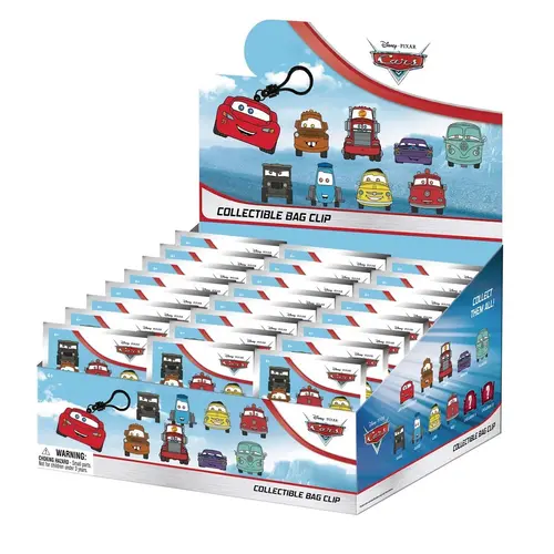 Monogram Disney Cars Series 1 3D Foam Bag Keychain Mystery Bag