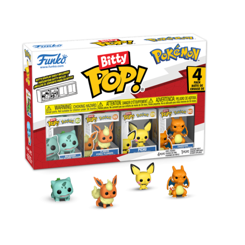 Funko Funko Bitty POP! Pokemon 4-pack Bulbasaur