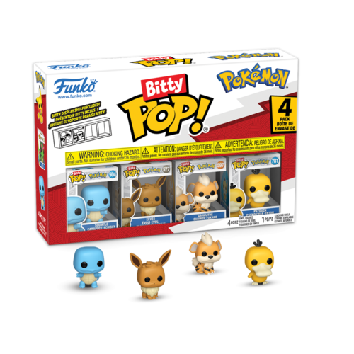 Funko Funko Bitty POP! Pokemon 4-pack Squirtle