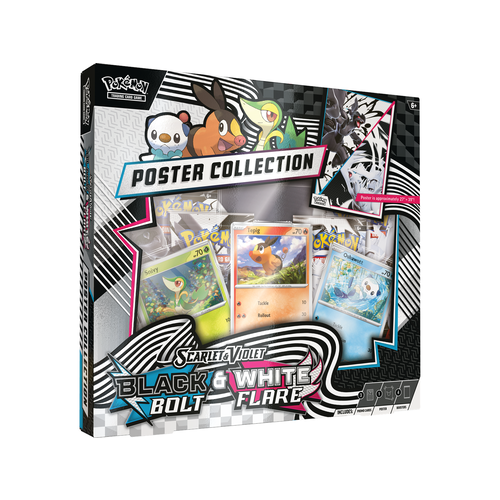 The Pokemon Company Pokemon TCG Black Bolt and White Flare Poster Collection