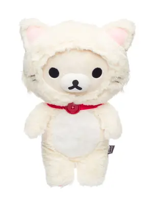 Aqi Korilakkuma White Cat Medium Plush 33cm