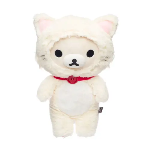 Aqi Korilakkuma White Cat Medium Plush 33cm