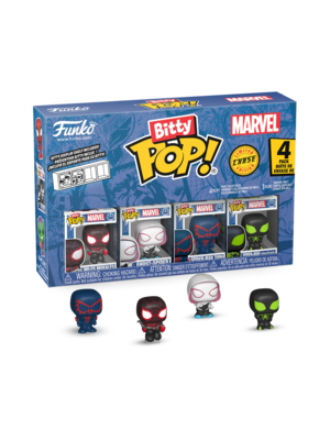 Funko Funko Bitty POP! Marvel Spider-Man 4-Pack Miles Morales
