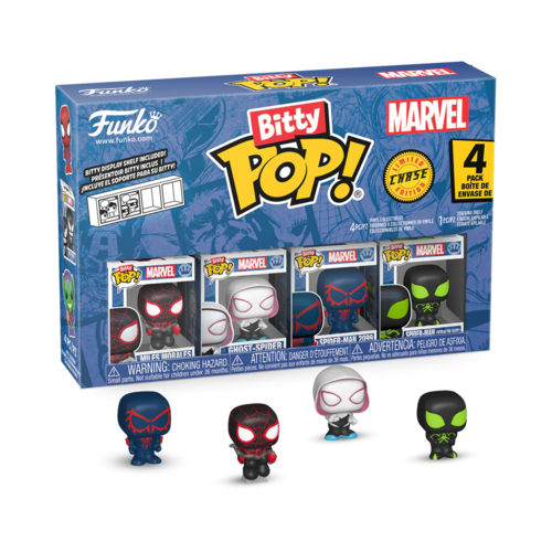 Funko Funko Bitty POP! Marvel Spider-Man 4-Pack Miles Morales
