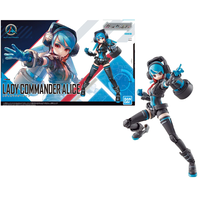 Girl Gun Lady Lady Commander Alice Model Kit