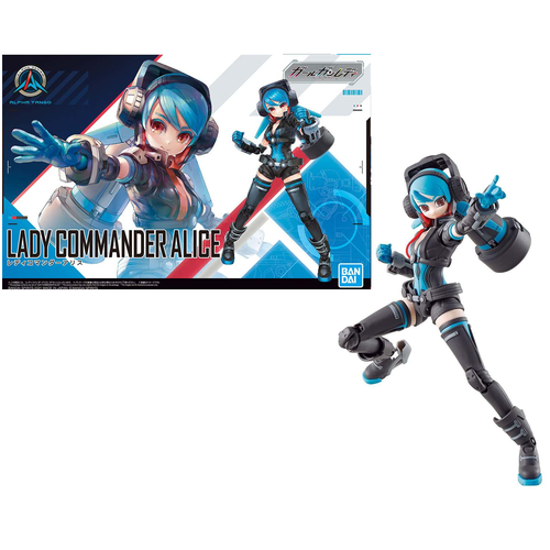 Bandai Girl Gun Lady Lady Commander Alice Model Kit