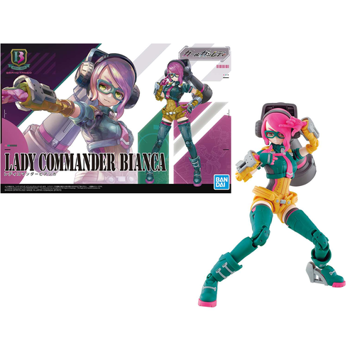 Bandai Girl Gun Lady Lady Commander Bianca Model Kit
