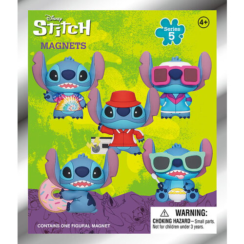 Monogram Disney Stitch 3D Foam Magnets Mystery Bag
