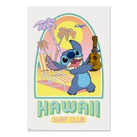 Disney Stitch Hawaii Surf Club 61x91cm