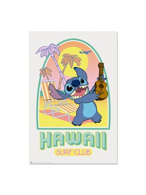 Grupo Erik Disney Stitch Hawaii Surf Club 61x91cm