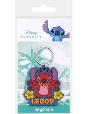 Disney Stitch Leroy Rubber Keychain