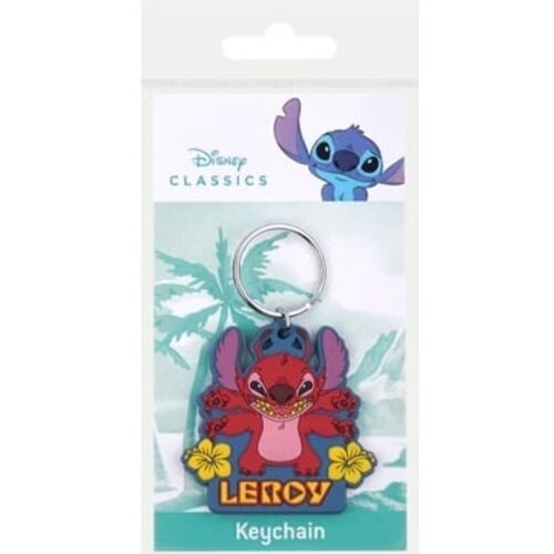 Pyramid Disney Stitch Leroy Rubber Keychain