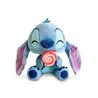 Disney Stitch with Lollipop Pluche 25 cm