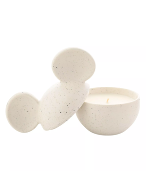 Disney Mickey Mouse White Candle Ly