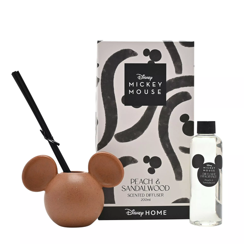 Widdop Disney Mickey Terracotta Diffuser Peach & Sandalwood